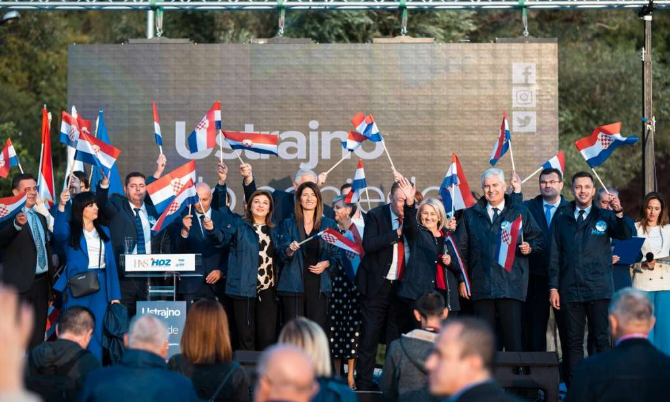 Krišto: Samo hrvatski narod može odlučiti ko će ga predstavljati u institucijama