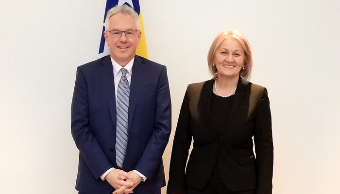 Krišto se sastala s američkim ambasadorom Murphyjem