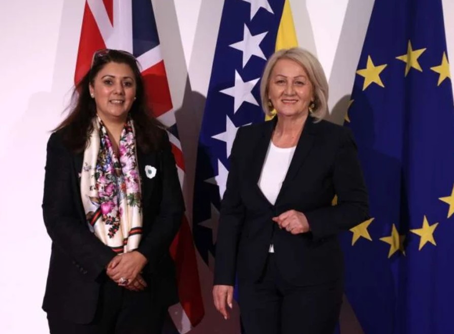 Krišto se sastala sa ministricom iz Velike Britanije: Stabilnost BiH ključna