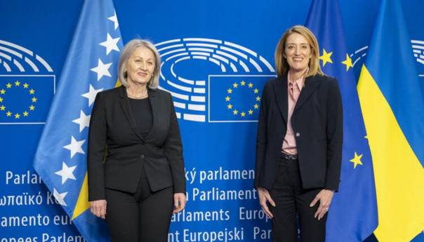 Krišto se sastala sa predsjednicom Evropskog parlamenta