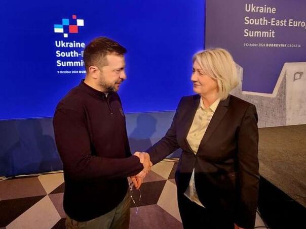 Krišto se sastala sa Zelenskim: Uputila poruke ohrabrenja