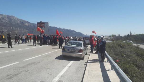 Krivične i prekršajne prijave zbog blokade puta Nikšić-Podgorica