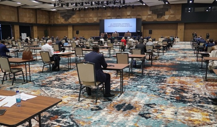 Krizni štab FBiH: Dozvoljene sjednice Parlamenta