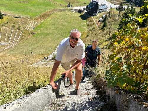 Kukoč se nakon čak 36 godina popeo na vrh skakaonice na Igmanu