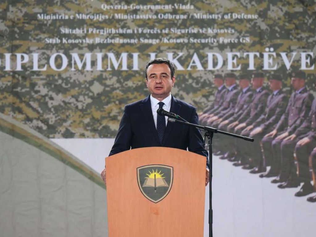 Kurti najavio milijardu eura za vojsku: "Imat ćemo vlastitu municiju...