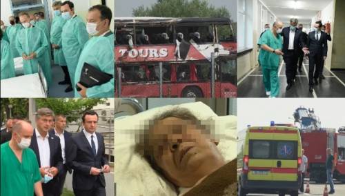 Kurti obišao povrijeđene: Pacijenti su u dobrim rukama