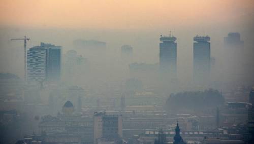Kvalitet zraka u centralnim dijelovima Sarajeva se i dalje pogoršava