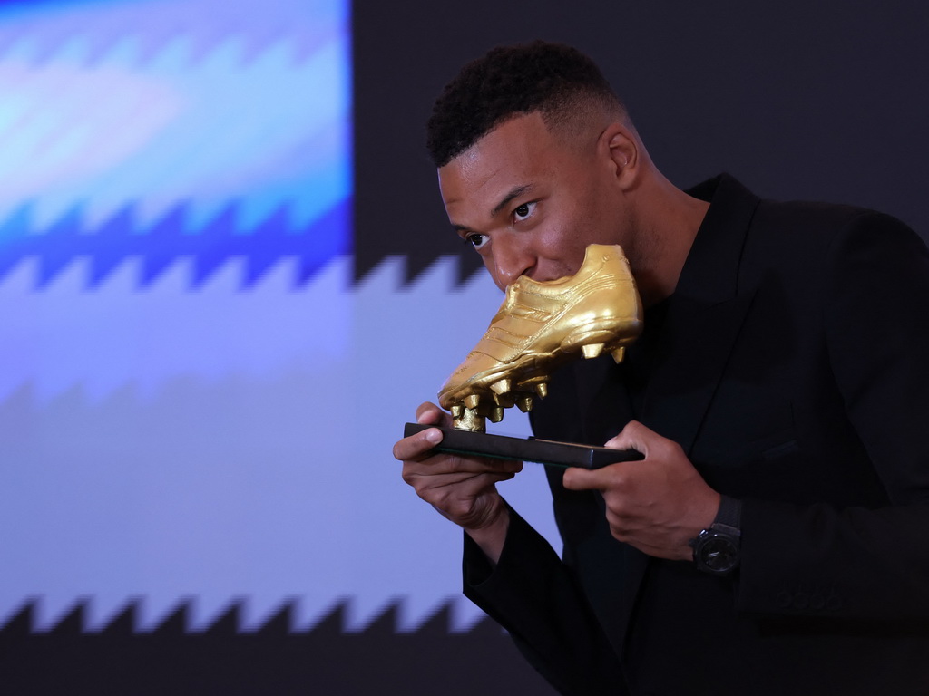 Kylian Mbappé dobio Zlatnu kopačku Evrope