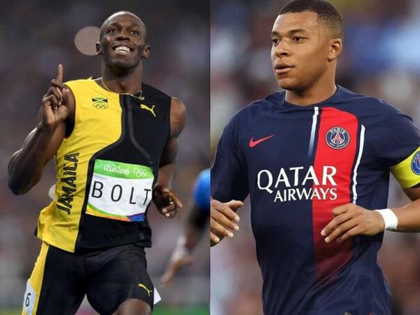 Kylian Mbappe prihvatio izazov Usaina Bolta