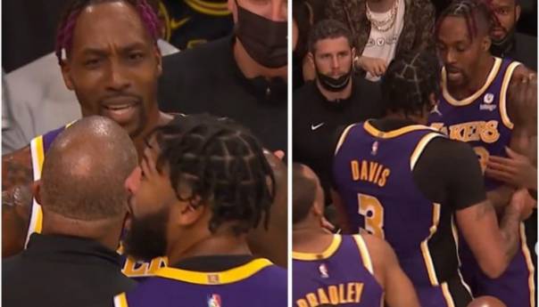 LA Lakersi se zamalo potukli na klupi, saigrači razdvajali centre
