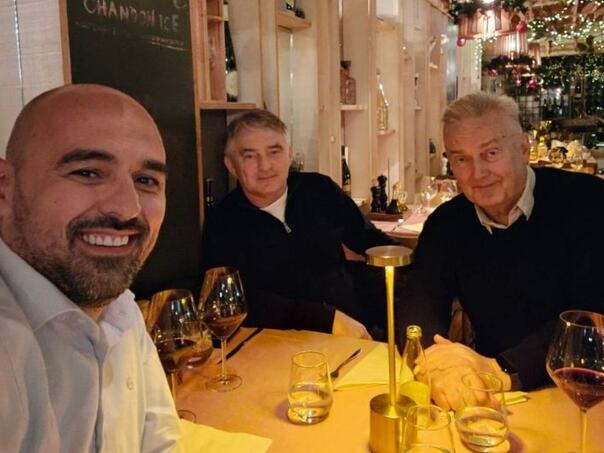 Lagumdžija i Komšić na večeri u Sarajevu