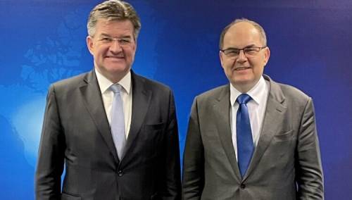 Lajčak i Schmidt razgovarali o situaciji u BiH