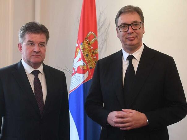 Lajčak s Vučićem, novi sastanak Beograda i Prištine u Bruxellesu 16. novembra