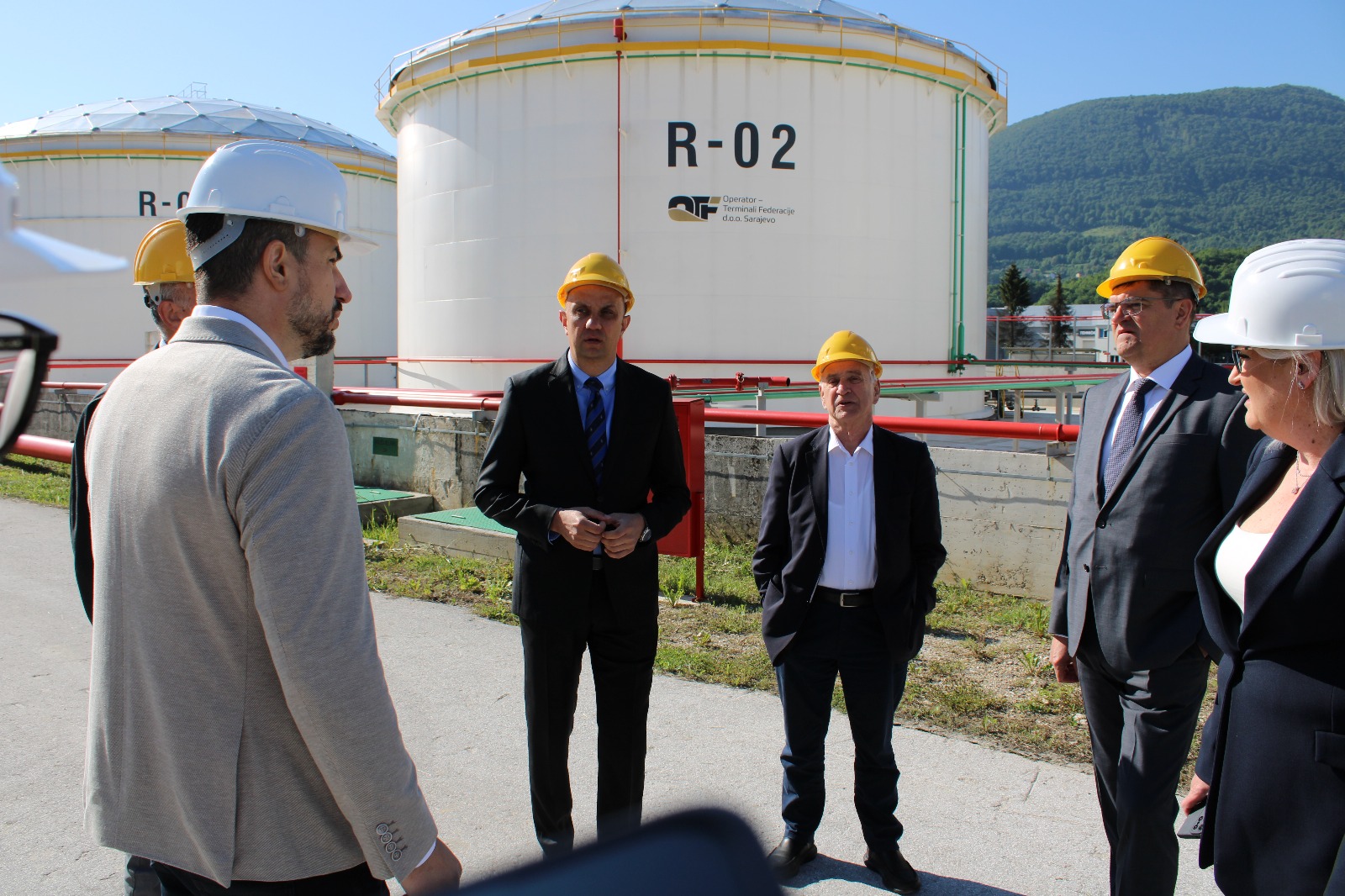 Lakić i Nedić posjetili Terminal Blažuj: Ključni korak ka energetskoj sigurnosti