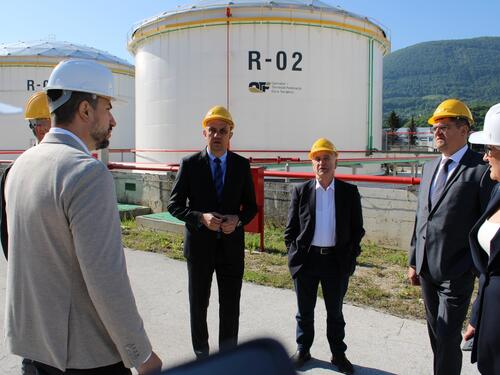 Lakić i Nedić posjetili Terminal Blažuj: Ključni korak ka energetskoj sigurnosti
