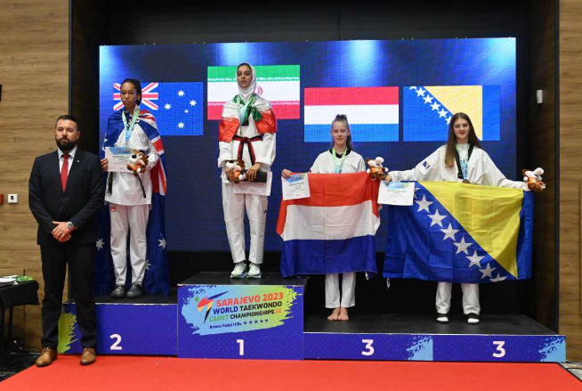 Lamija Alihodžić osvojila bronzanu medalju na Svjetskom taekwondo prvenstvu za kadete