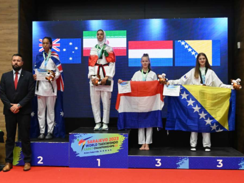 Lamija Alihodžić osvojila bronzanu medalju na Svjetskom taekwondo prvenstvu za kadete