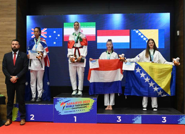 Lamija Alihodžić osvojila bronzanu medalju na Svjetskom taekwondo prvenstvu za kadete