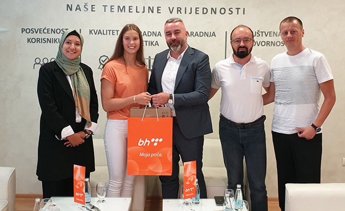 Lana Pudar dobila podršku BH Telecoma