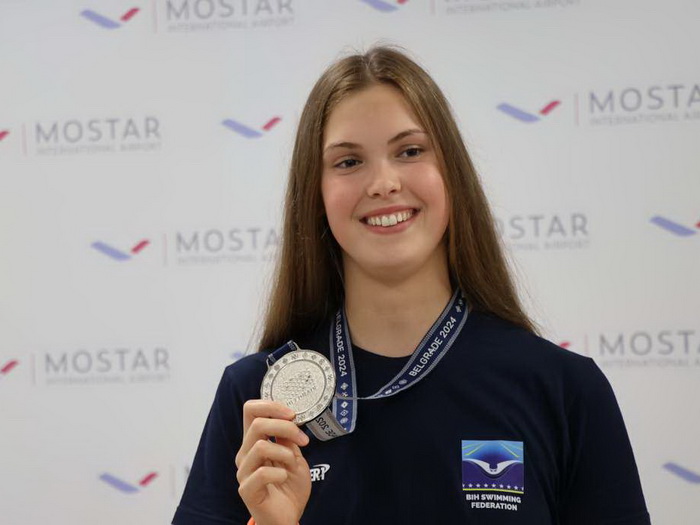Lana Pudar sletjela u Mostar, evropska viceprvakinja već fokus stavlja na OI