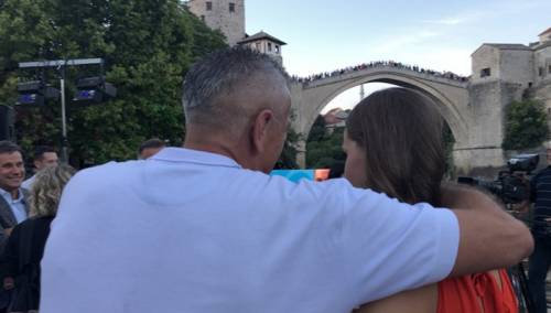 Lana Pudar svečano dočekana u Mostaru: Hvala ljudi!