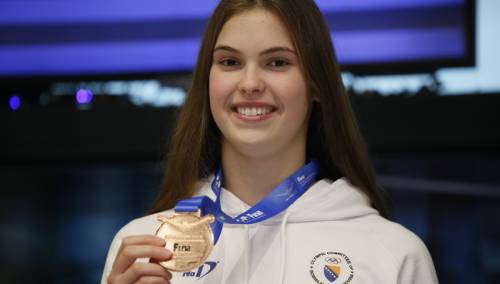 Lana Pudar vratila se u BiH nakon uspjeha na Svjetskom prvenstvu