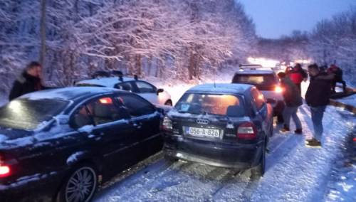 Lančani sudar na Bjelašnici: Učestvovalo šest vozila