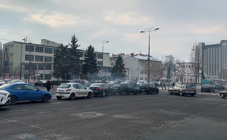 Lančani sudar u Sarajevu