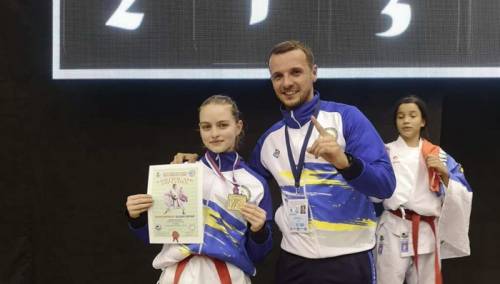 Larisa Bašagić omladinska prvakinja Balkana u karateu