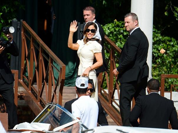 Lauren Sánchez snimljena uoči vjenčanja u Veneciji, blistala u bijelom