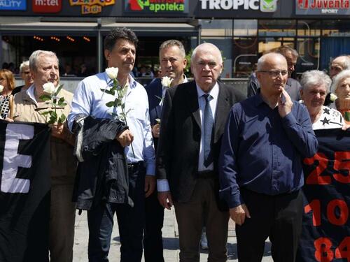 Lavić na obilježavanju Dana bijelih traka: Tužni podsjetnik na masovno ubijanje nedužnih civila