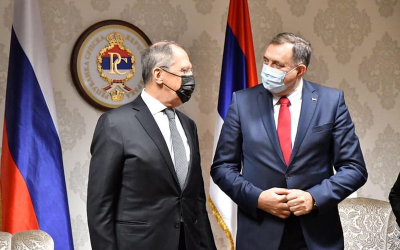 Lavrov i Dodik: Izmjena Dejtona rizik, protiv NATO-a i za odlazak OHR-a
