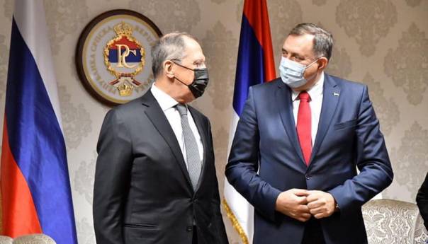 Lavrov i Dodik: Izmjena Dejtona rizik, protiv NATO-a i za odlazak OHR-a