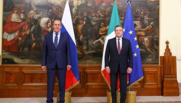 Lavrov i Draghi razgovarali o situaciji u Afganistanu