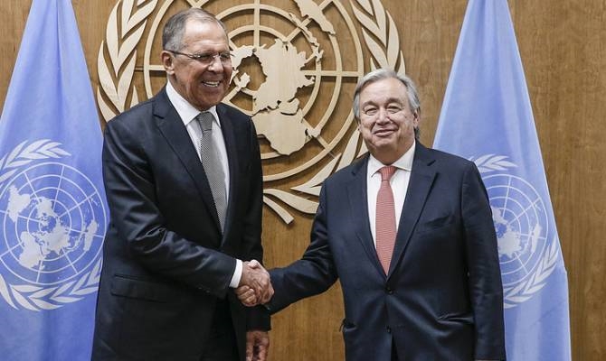 Lavrov informisao Guterresa o razgovorima Rusije i NATO-a