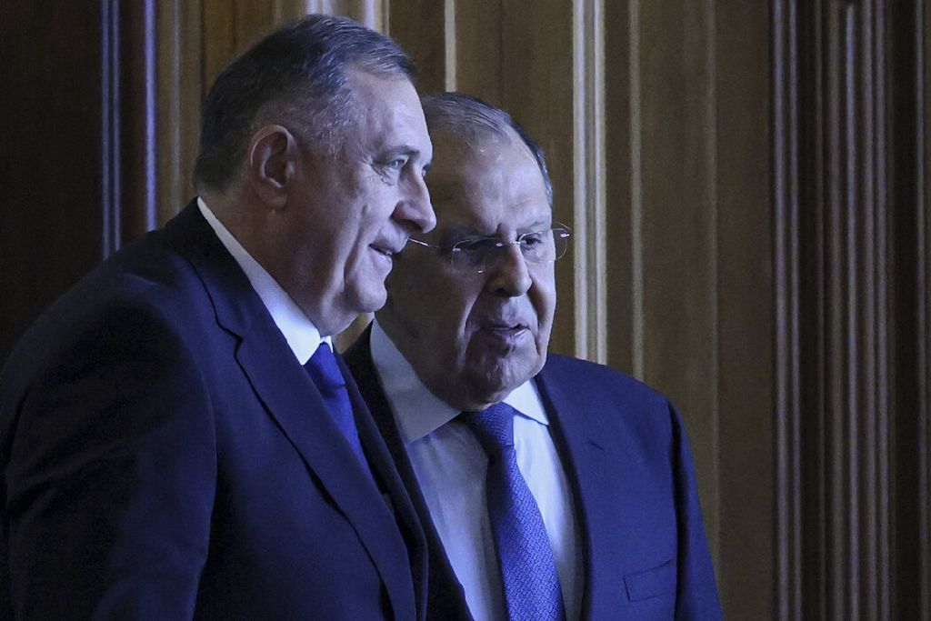 Lavrov nakon sastanka s Dodikom: Brojni će morati odgovoriti na neugodna pitanja