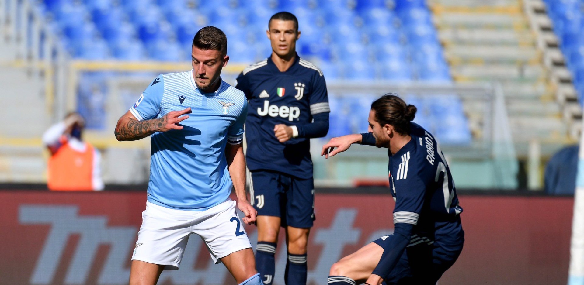 Lazio u petoj minuti sudijske nadoknade stigao do boda protiv Juventusa, Ronaldo se povrijedio