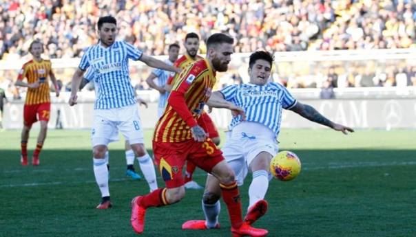 Lecce nastavio pobjedničku seriju, Zukanović odigrao svih 90 minuta u porazu SPAL-a