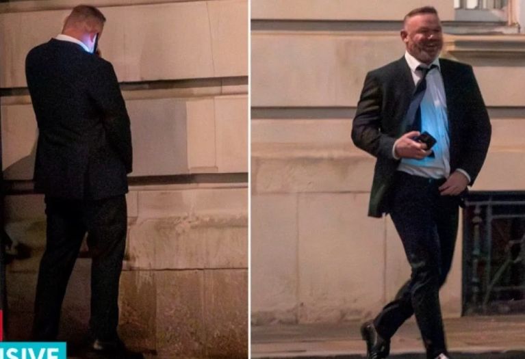 Legendarni Rooney zgrozio javnost fotografijom na kojoj urinira na cesti