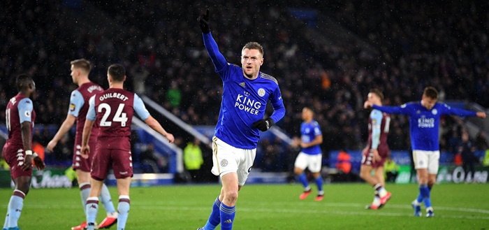 Leicester ubjedljiv protiv Aston Ville, Vardy i Barnes pogađali po dva puta