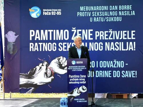 Lendo na obilježavanju Međunarodnog dana borbe protiv seksualnog nasilja nad ženama u ratu