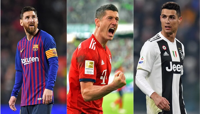 Lewandowski, Messi i Ronaldo u borbi za najboljeg igrača