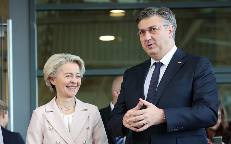 Leyen u Hrvatskoj: Ovo je dan za povijest