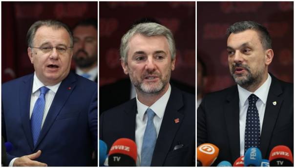 Lideri Trojke se obratili javnosti: Ovo je vanredna situacija