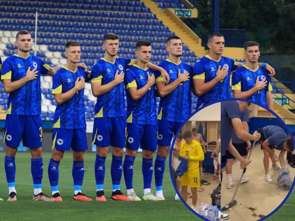 Lijep gest mladih bh. fudbalera: Proslavili pobjedu, pa očistili svlačionicu