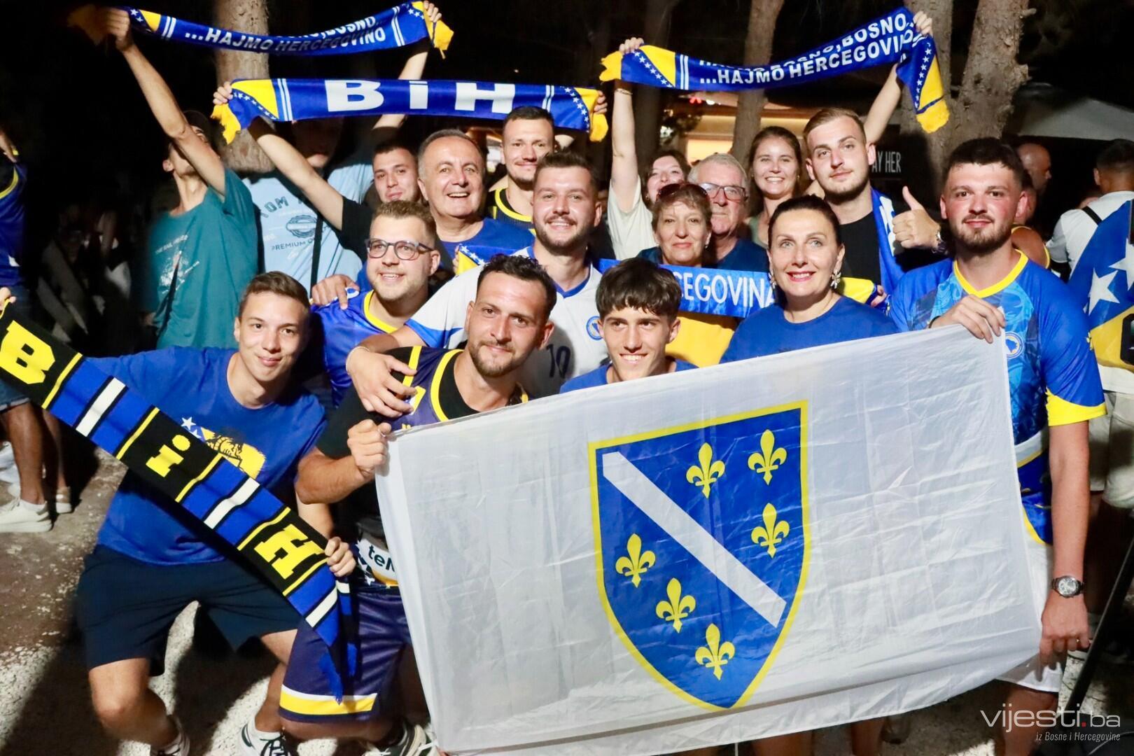 Limassol u bojama bh. zastave: Navijači spremni za meč sa Italijom