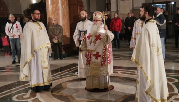Liturgija u Sarajevu - Sva ljudska djela će biti ispitana ognjem blagodati Božije