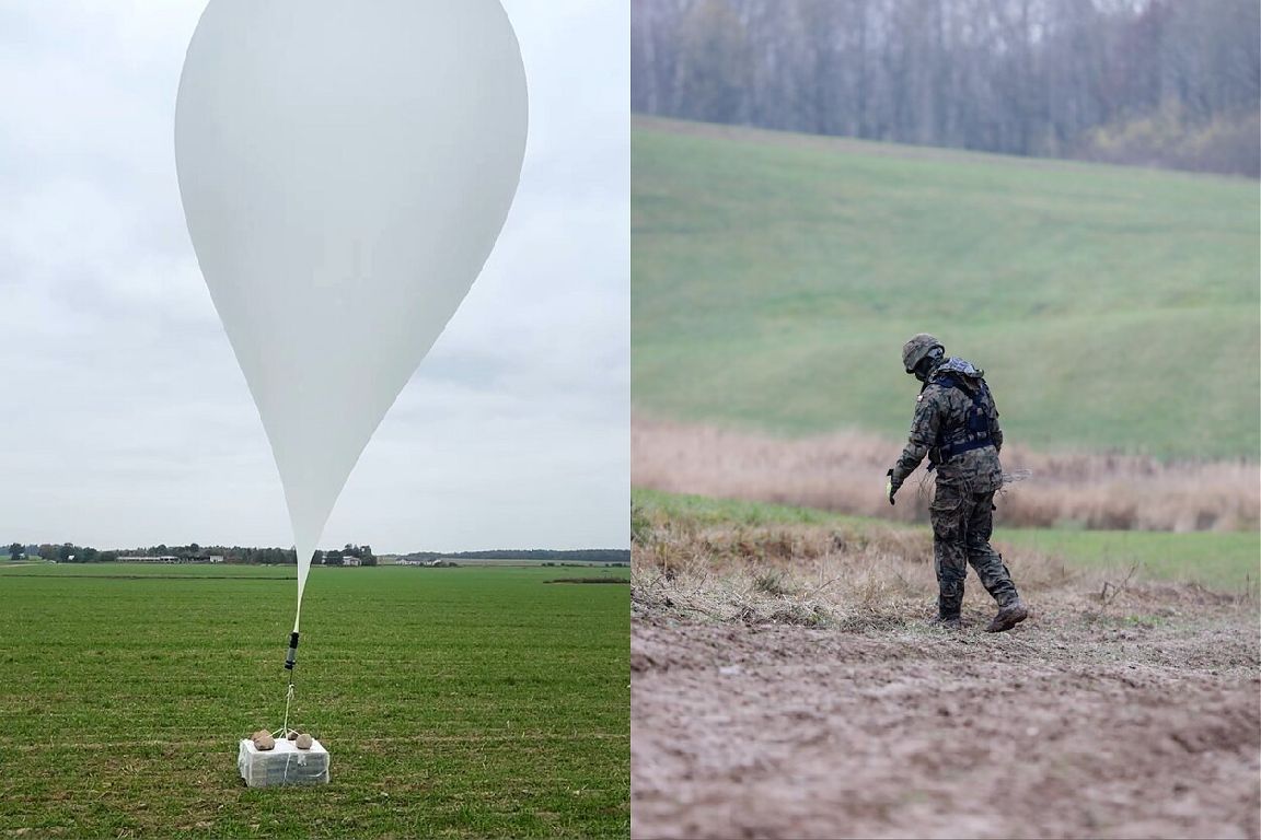 Litvanci u panici: Baloni iz Bjelorusije zatvorili aerodrom