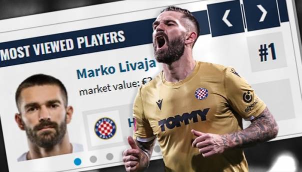 Livaja je najtraženiji nogometaš na Transfermarktu
