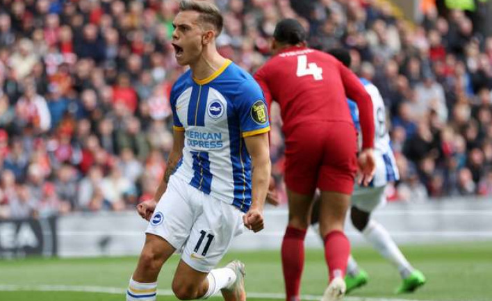 Liverpool okrenuo 0:2, pa ipak ostao bez pobjede protiv Brightona